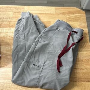 Figs grey jogger scrubs